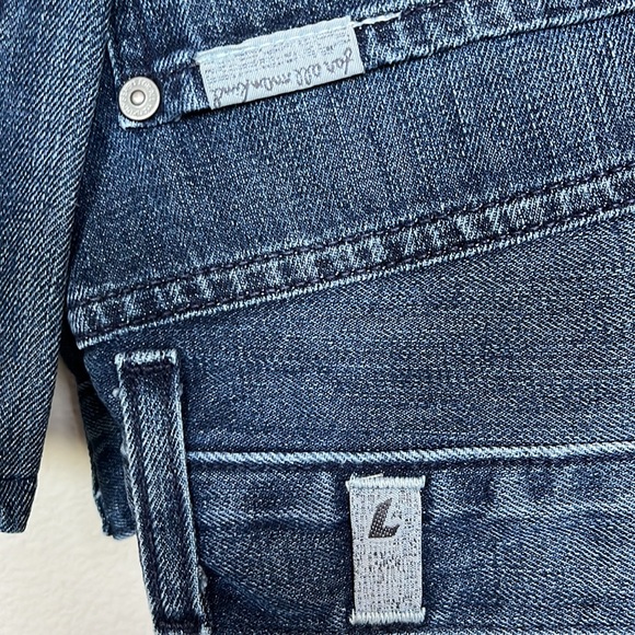 Mens 7 for all Mankind Straight Jeans Size 30 - Picture 2 of 3